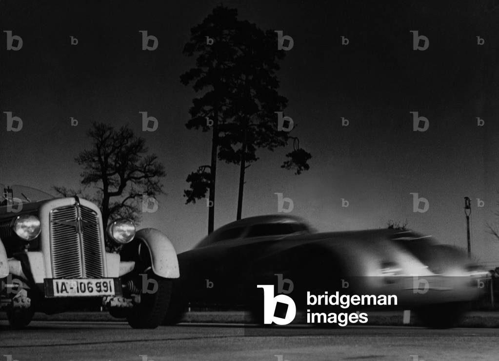 Eagle-world record trip, 1935 (b/w photo)
