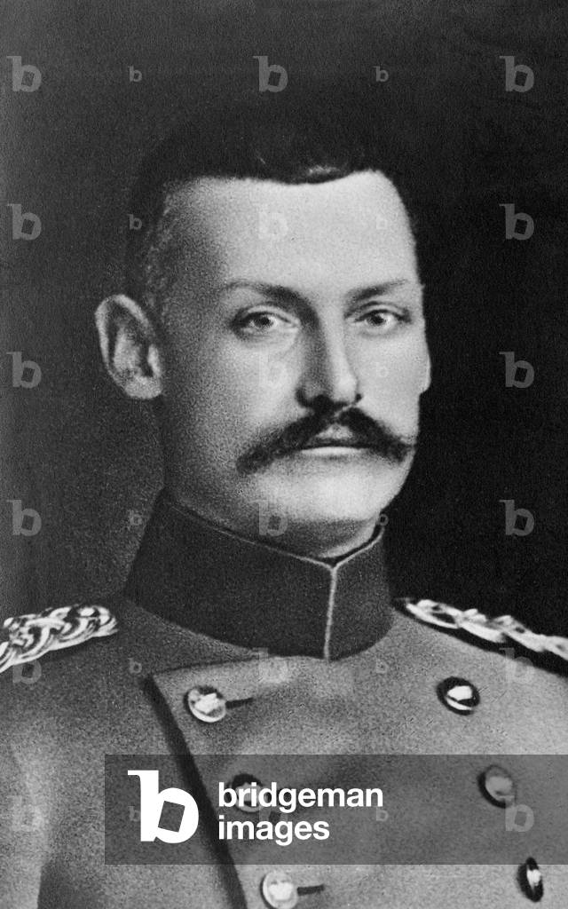 Crown Prince Rupprecht of Bavaria, 1905 (b/w photo)