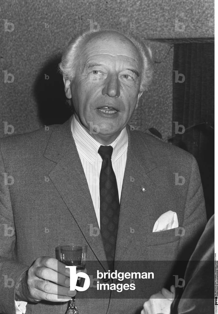Walter Scheel, 1986 (photo)