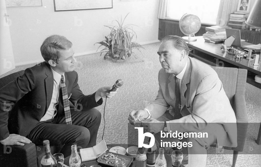 Max Schmeling, 1966 (b/w photo)