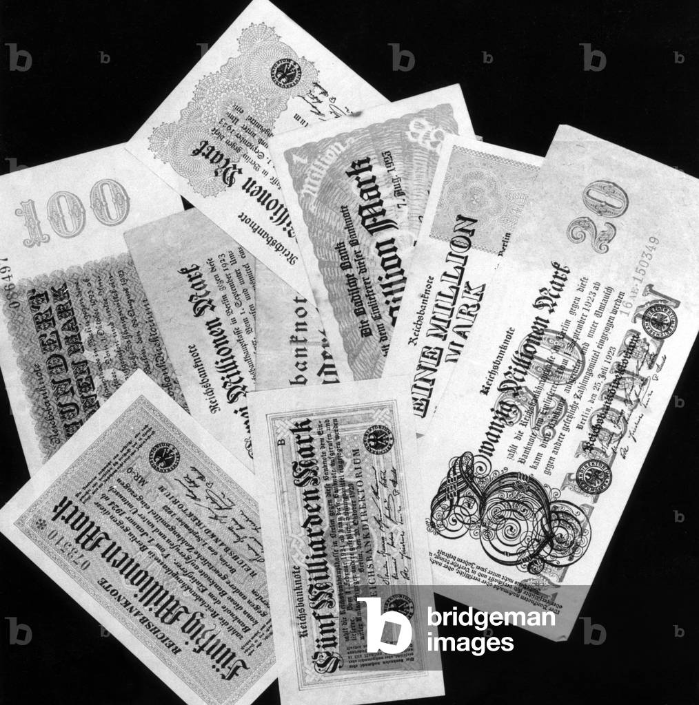 Billion banknotes, 1923