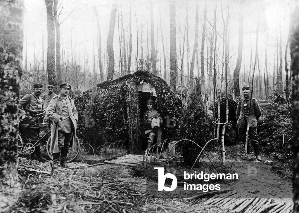 German soldiers in Argonne