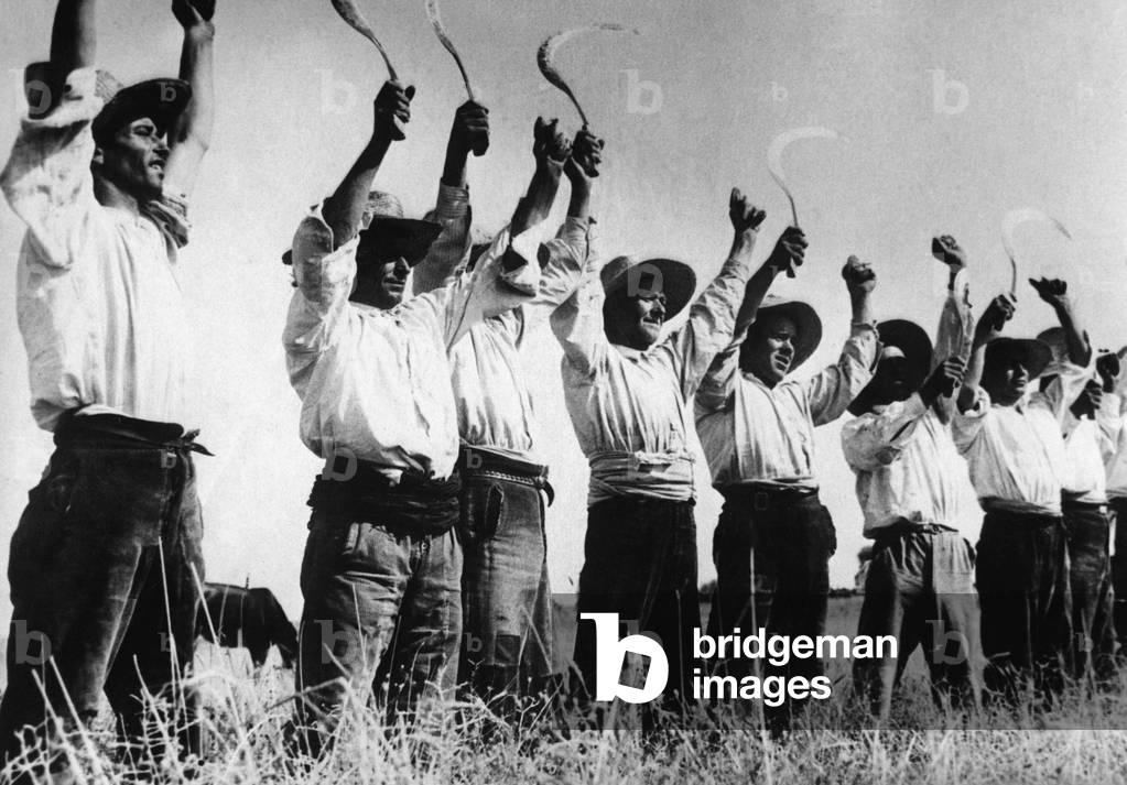 Communist farmers in Andalusia, 1936