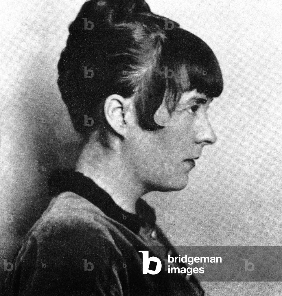 Katherine Mansfield (b/w photo)