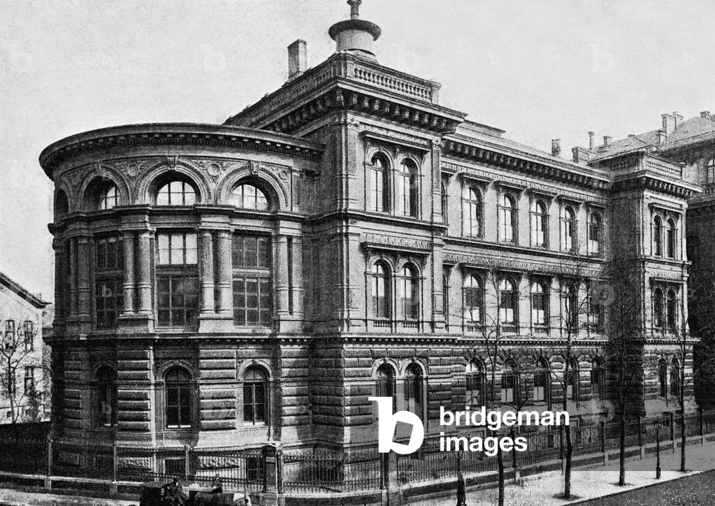 Medical clinic  in Budapest, 1913 (b/w photo)