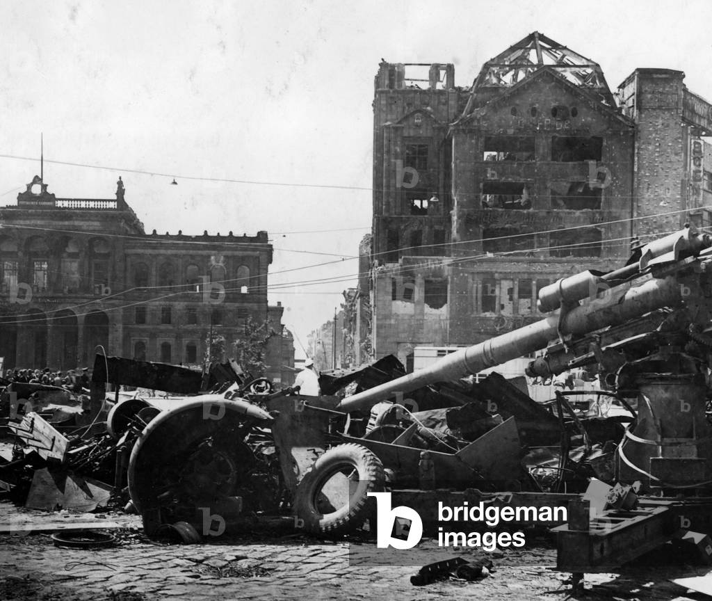 Berlin after the capture by the Red Army, 1945