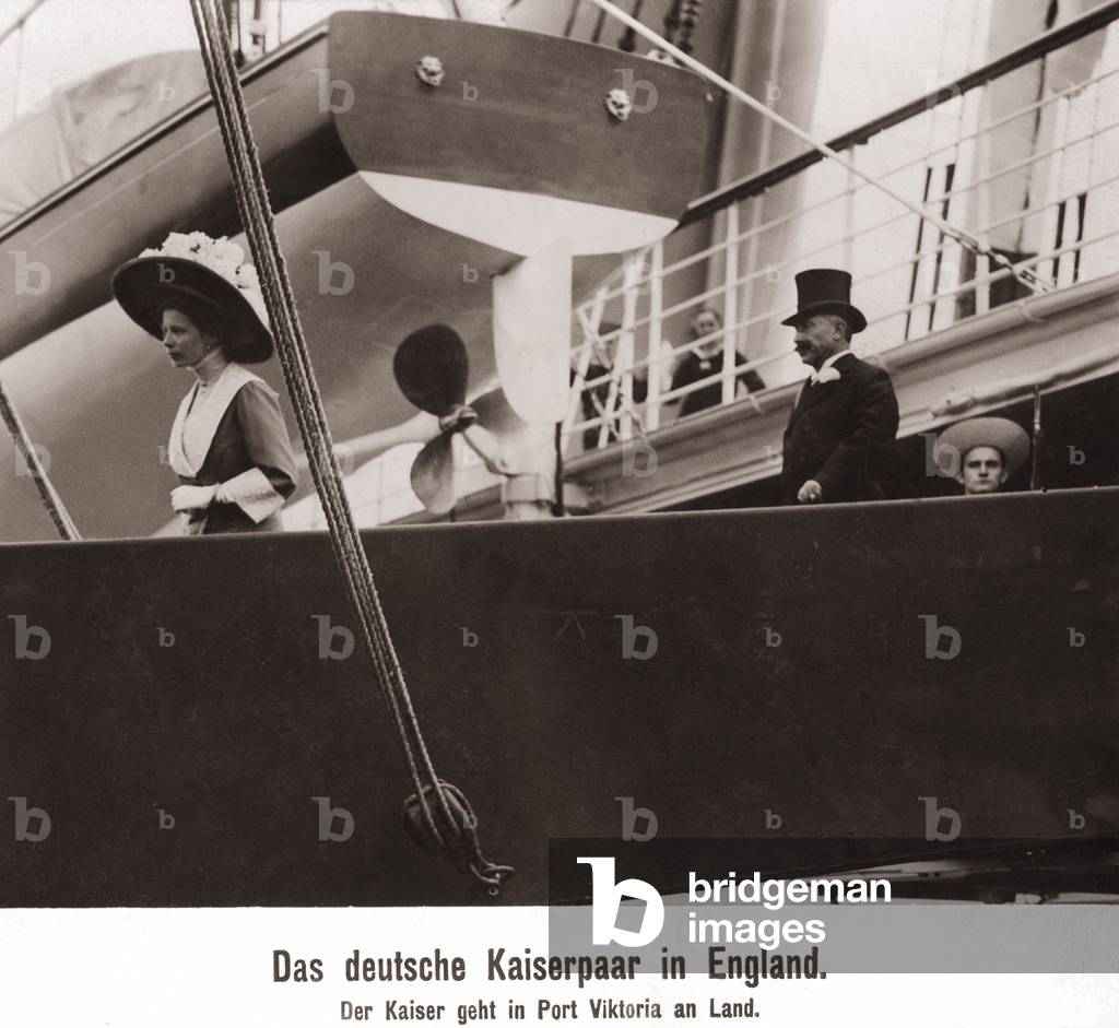 Emperor William II in England, 1911