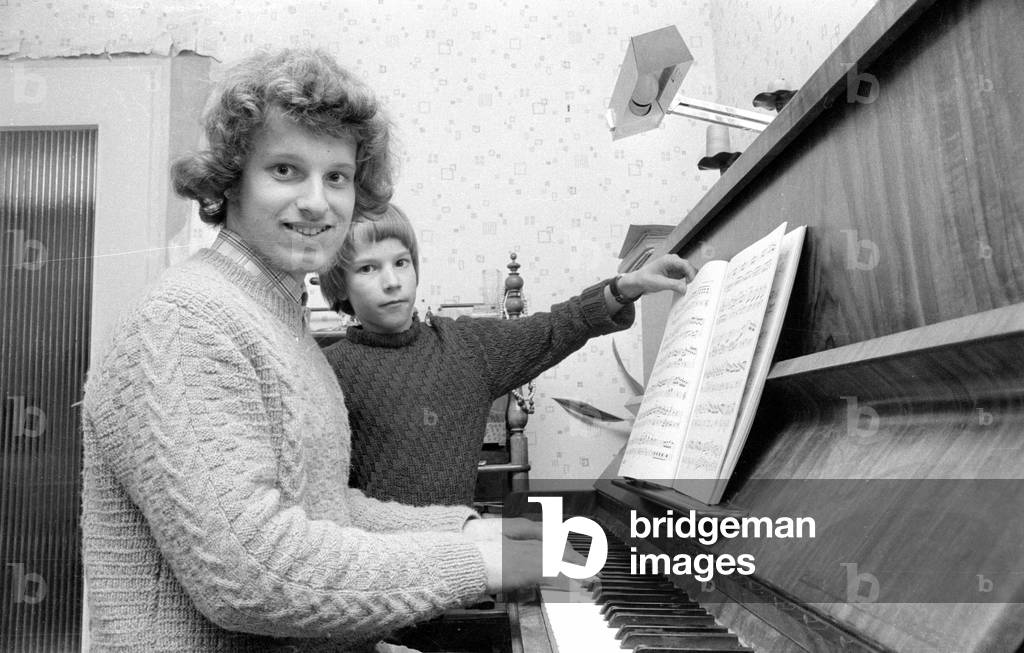 Elmar Eder, 1974 (b/w photo)