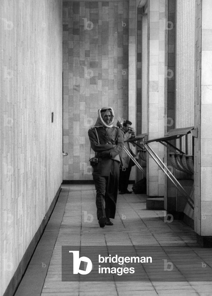 The Shell Centre in London, 1967 (b/w photo)
