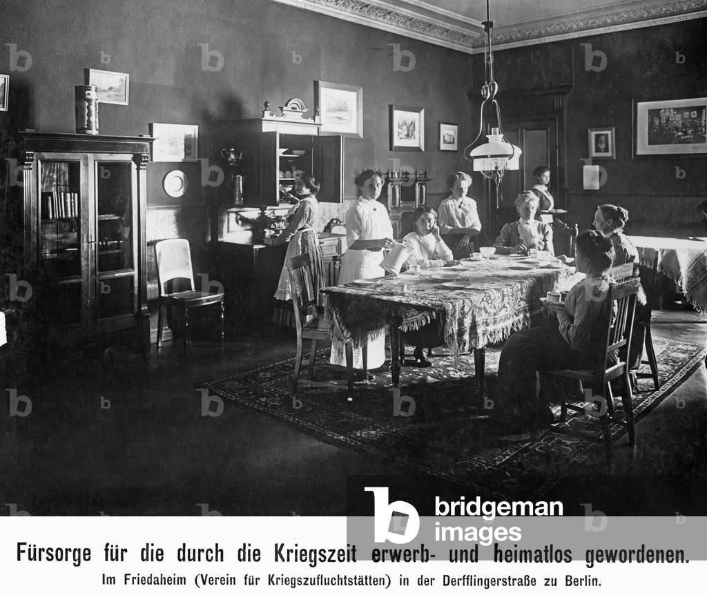 Friedaheim in Berlin, 1914 (b/w photo)