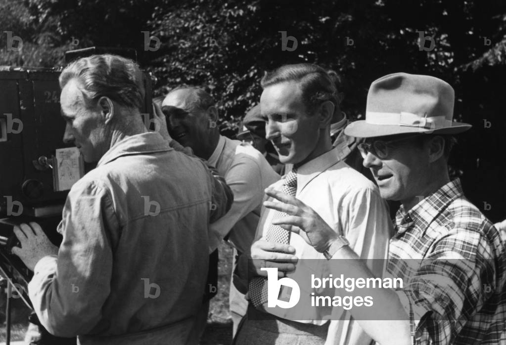 Heinz Ruehmann as director with Sophienlund, 1943