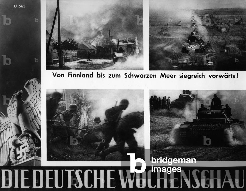 The Deutsche Wochenschau on the Russian campaign, 1941