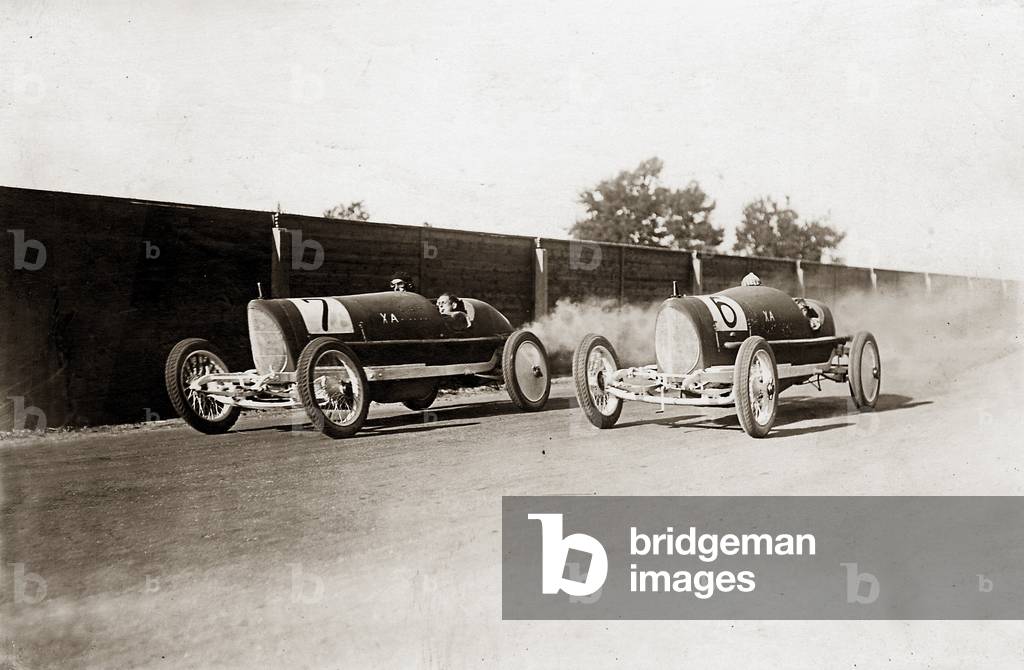 Avus race, 1921 (b/w photo)