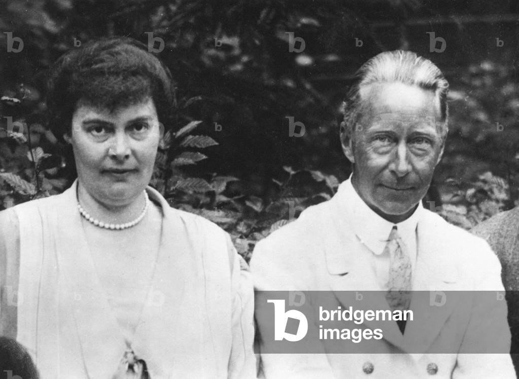 The former German Crown Prince Couple, 1930