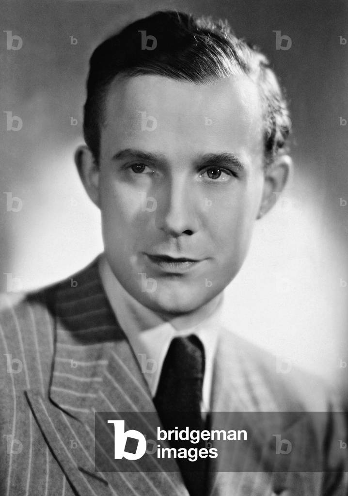 Axel von Ambesser in 'Salonwagen E 417', 1939 (b/w photo)