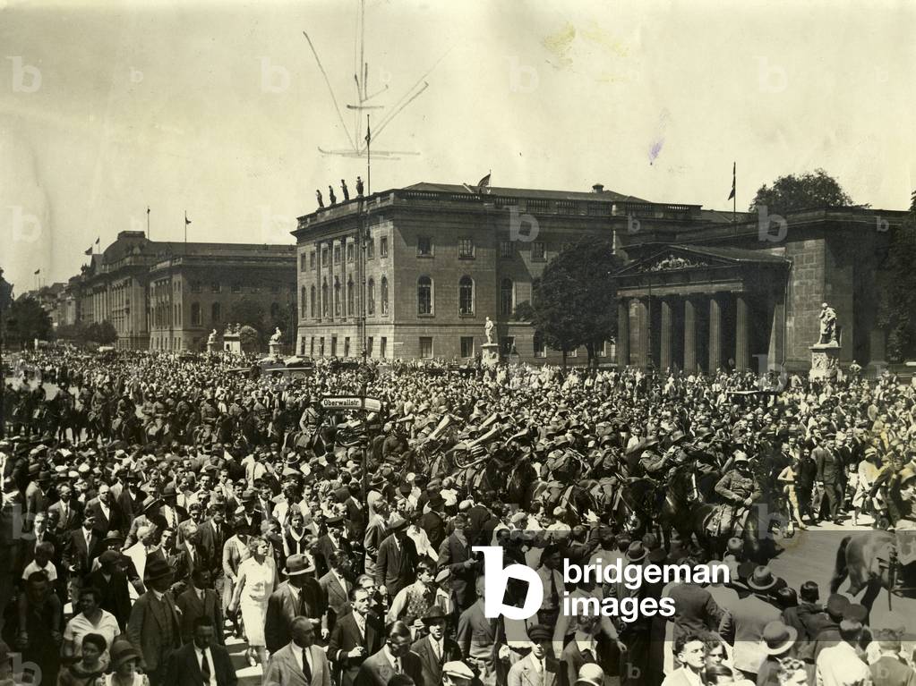 Ceremony on the occasion of the liberation of Rheinland, 1930
