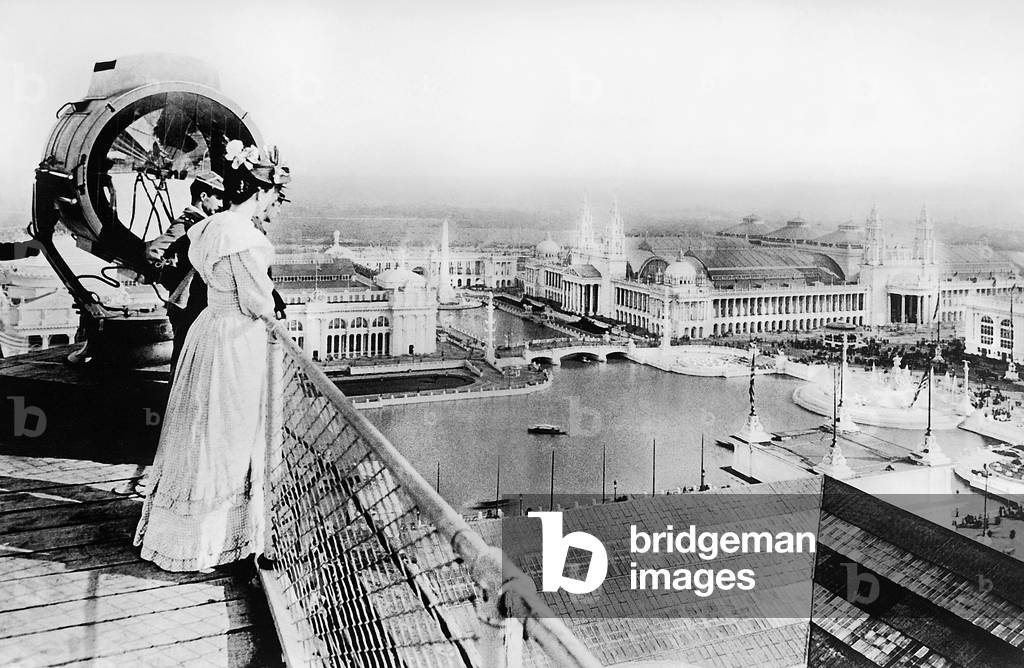 World's Fair in Chicago, 1893 (b/w photo)