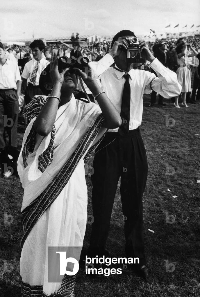 Air Show (b/w photo)