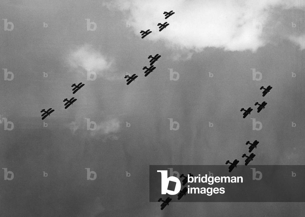 Demonstrations of the Jagdgeschwader Horst Wessel (Horst Wessel Fighter Squadron) in Dortmund, 1936