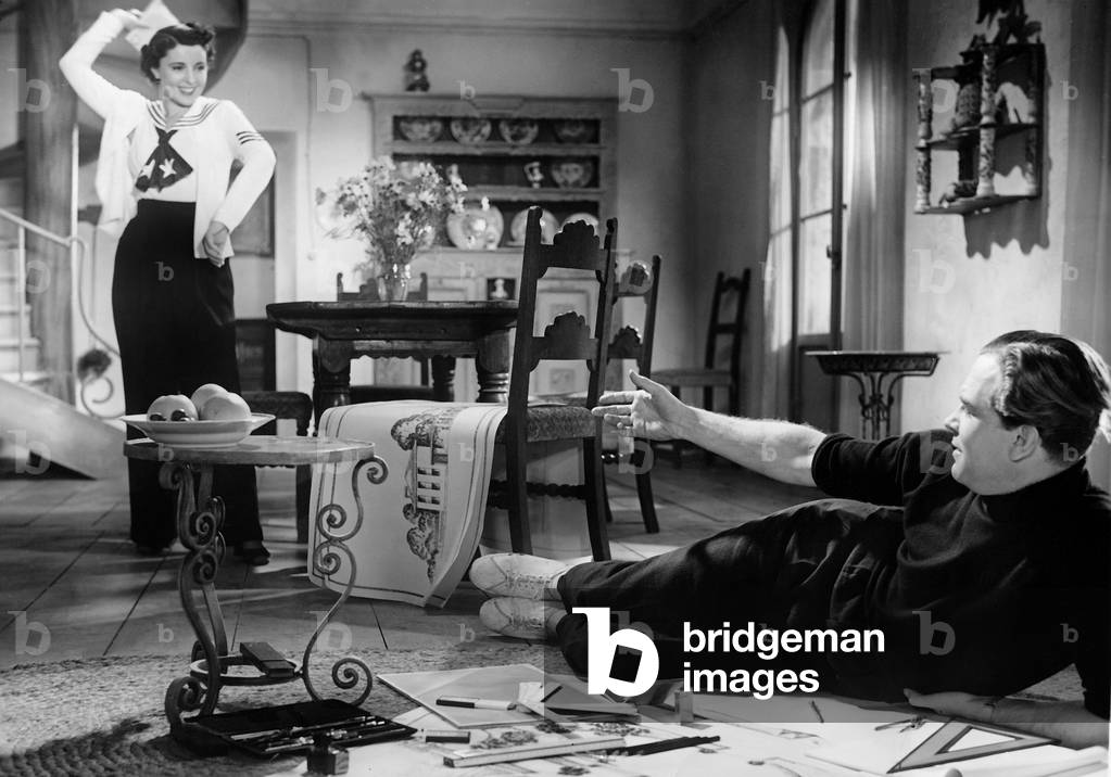 Jenny Jugo and Gustav Froehlich in 'Minor Love and the Real Thing', 1938 (b/w photo)