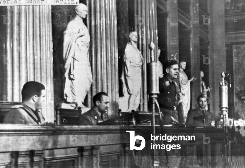 Foundation ceremony of the European Youth Organization in Vienna, 1942