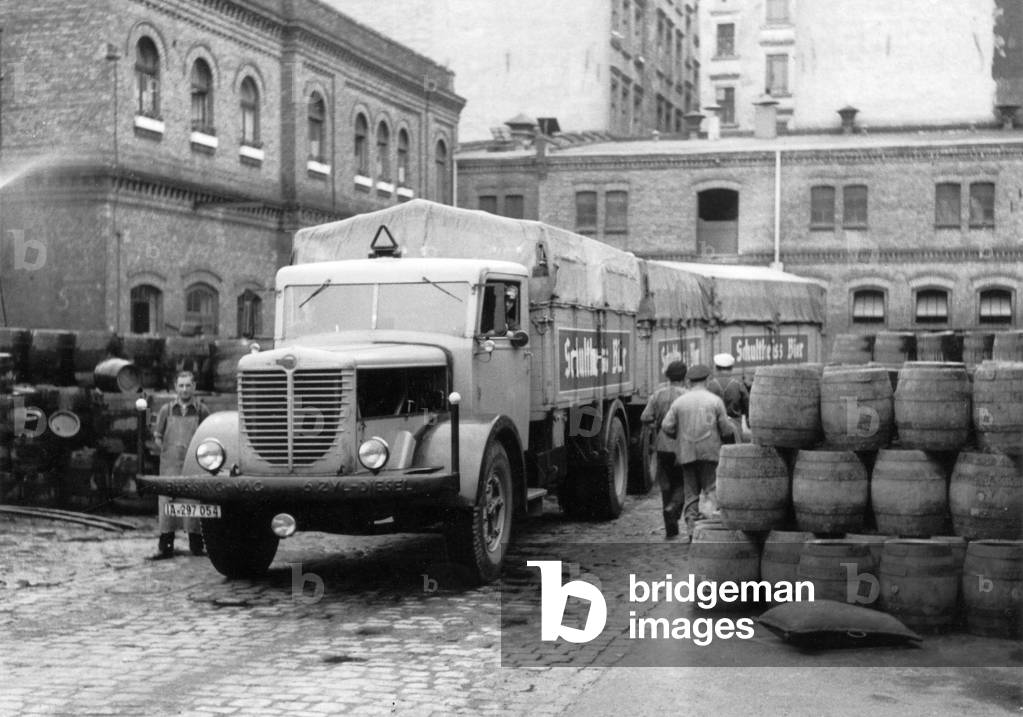 Schultheiss-Brauerei, c.1948-49 (b/w photo)