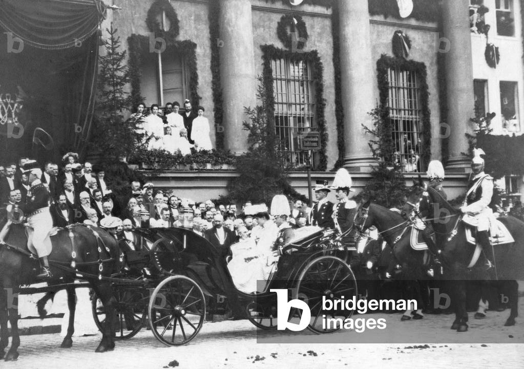 The wedding of the German Crown Prince Couple, 1905