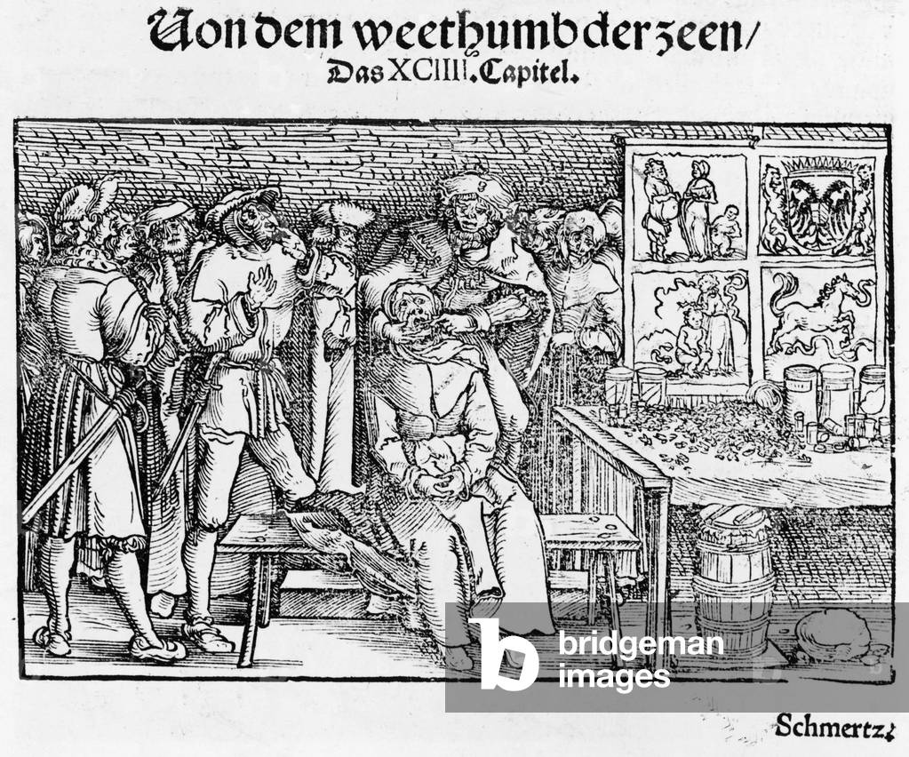 Dentist, around 1550