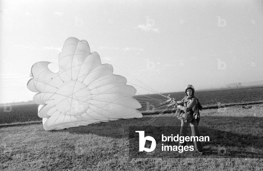 Catharina Conti, 1974 (b/w photo)