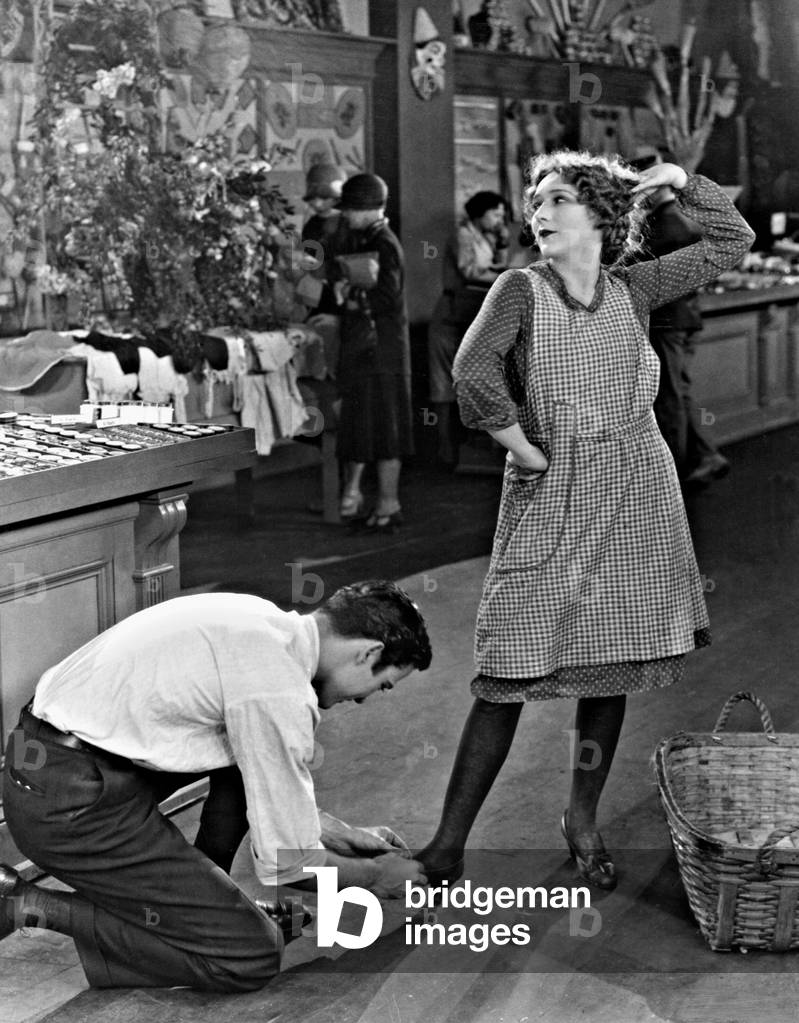 Mary Pickford and Buddy Rogers 'Country girl', 1927 (b/w photo)