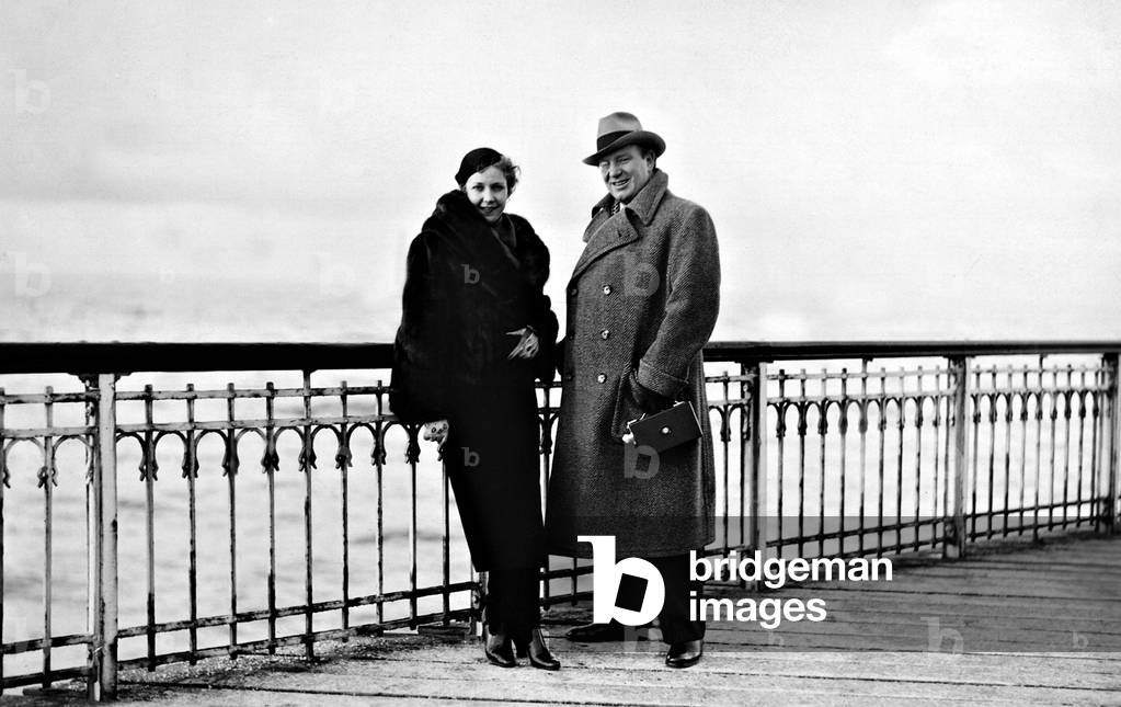 Richard Tauber and Mary Loneff (b/w photo)