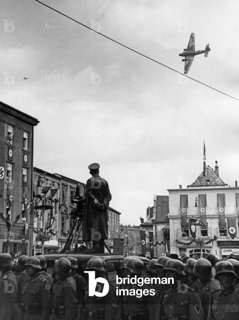 Occupation of the Sudetenland by German troops, 1938
