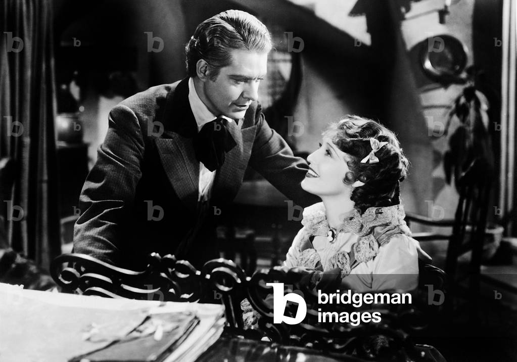 Nelson Eddy and Jeanette MacDonald in 'Maytime', 1937 (b/w photo)