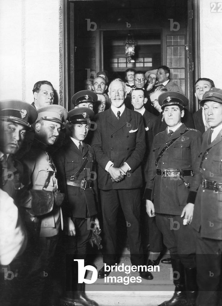 Henry of Prussia in Mexico, 1927 (b/w photo)