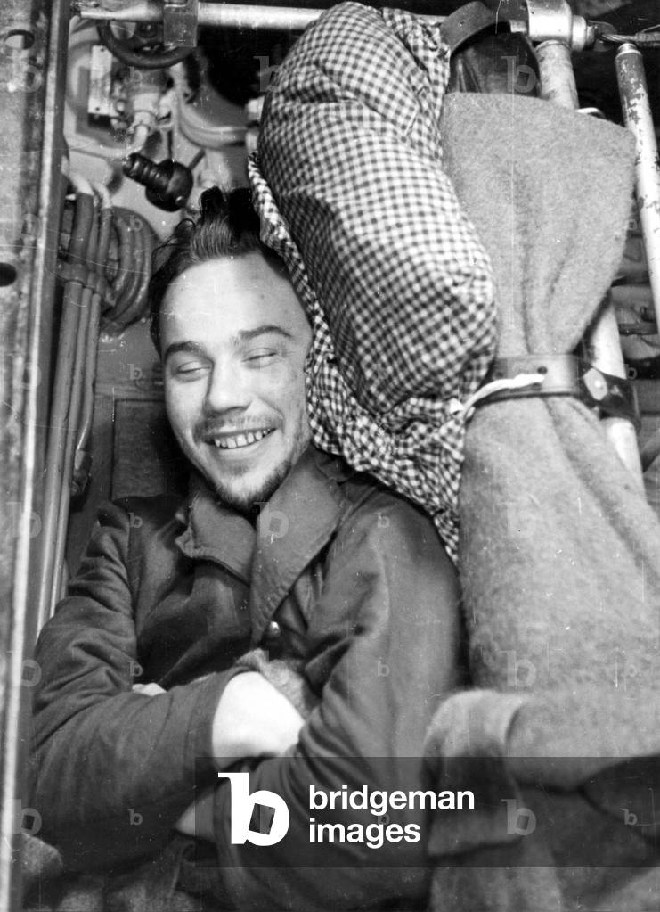 German U-boats in the Second World War: Occupation (b/w photo)