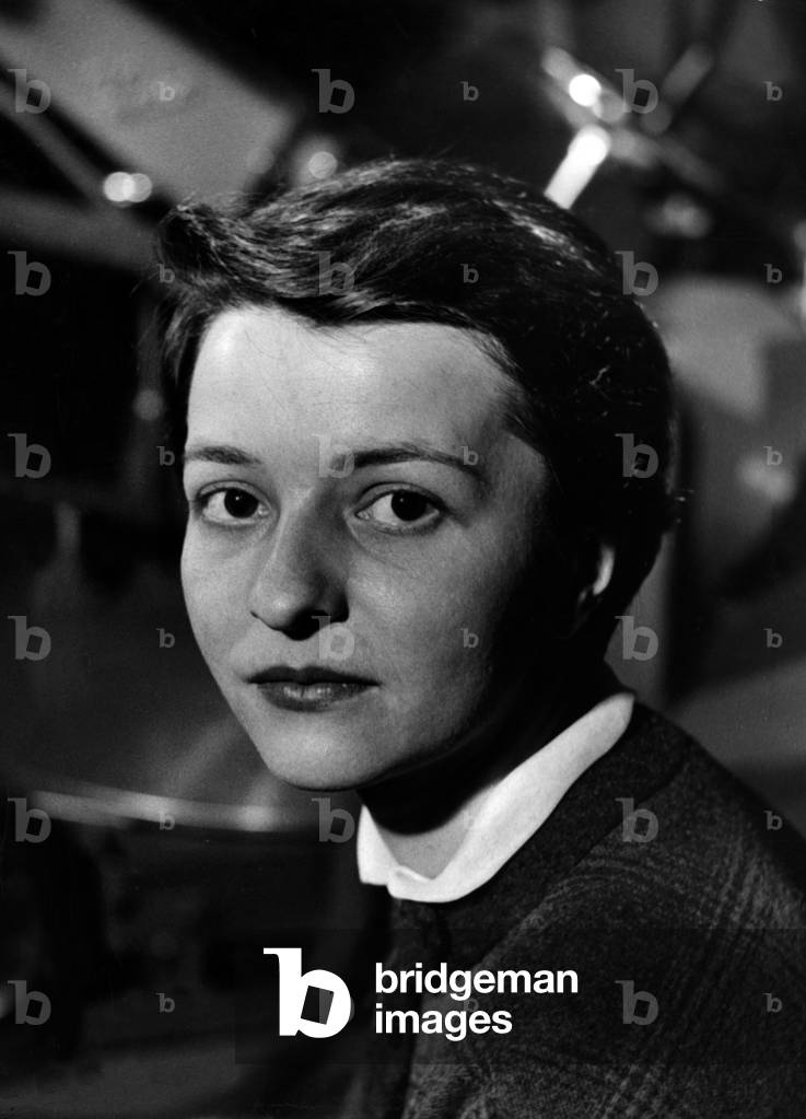 Irene Koss, 1956  (b/w photo)