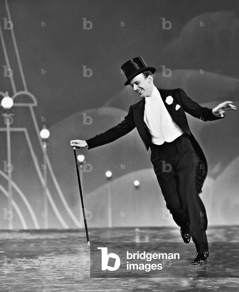 Fred Astaire in 'Top Hat', 1935 (b/w photo)
