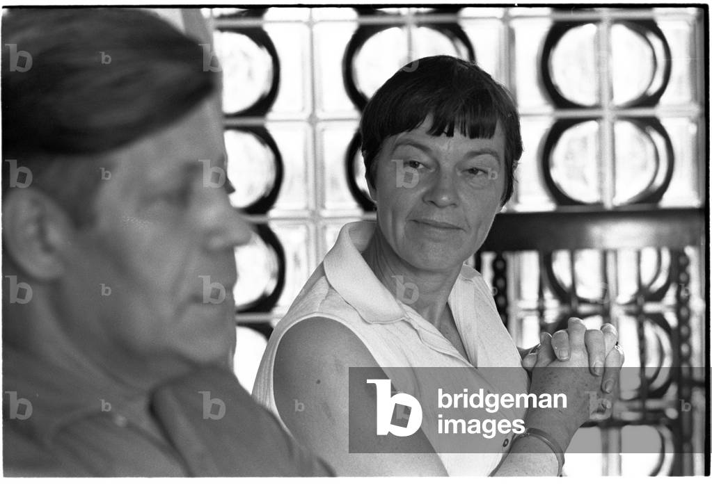 Helmut and Loki Schmidt, 1970 (b/w photo)