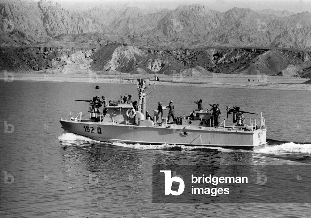 coastal launch in Sharm el-Sheik during Six Days war on june 8, 1967