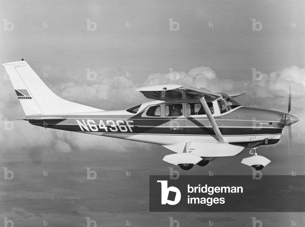 Cessna plane in 1967