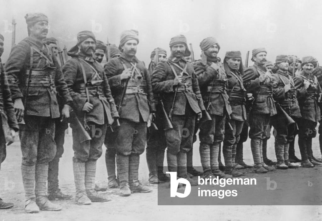 turkish infantry during 1st world war