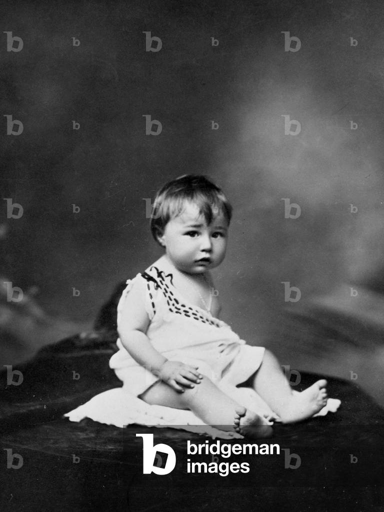 Roger Rabiniaux (1914-1986) French poet and novelist here as a baby (6 months)
