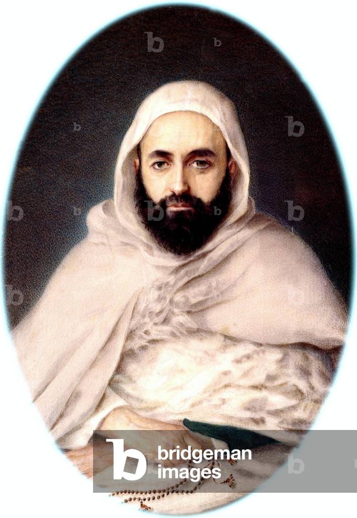 Portrait of Emir Abd-el-Kader, 1852