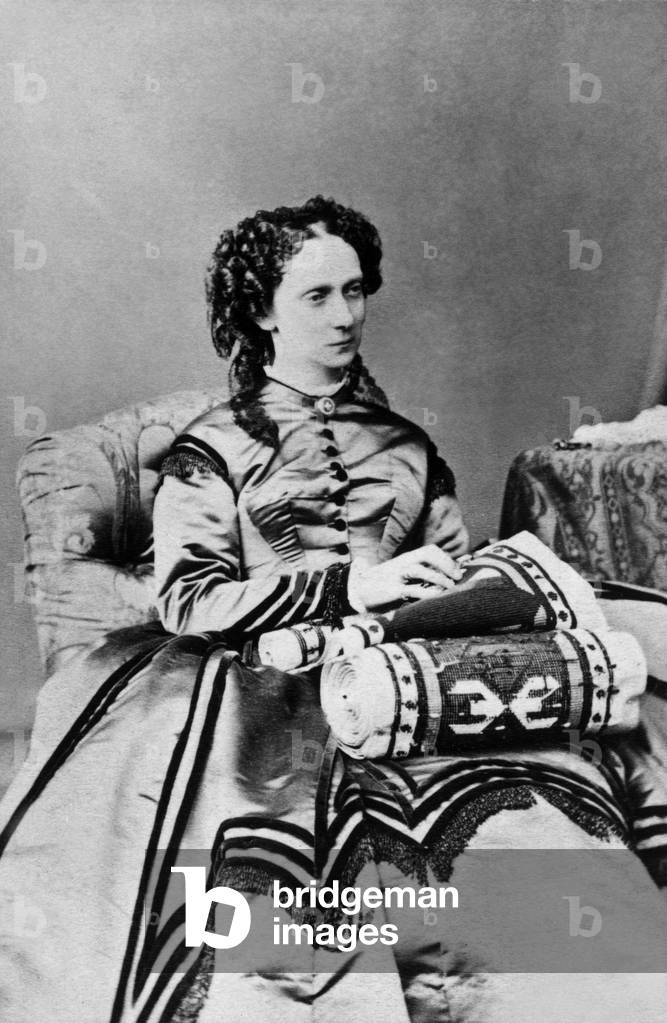 Princess Marie of Hesse and by Rhine (1824-1880) wife of emperor Alexander II of Russia c. 1865