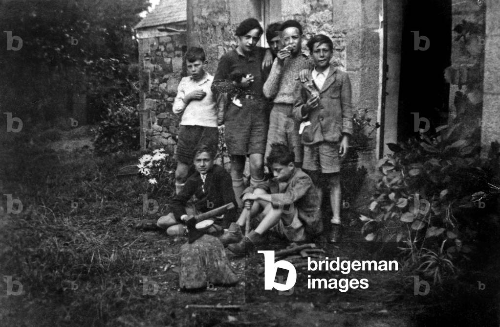 Alphonse Boudard (1925-2000) French writer here as a child in 1939