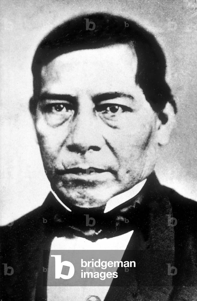 Benito Juarez (1806-1872) 1st mexican president of indian extraction in 1861-1863 and 1867-1872