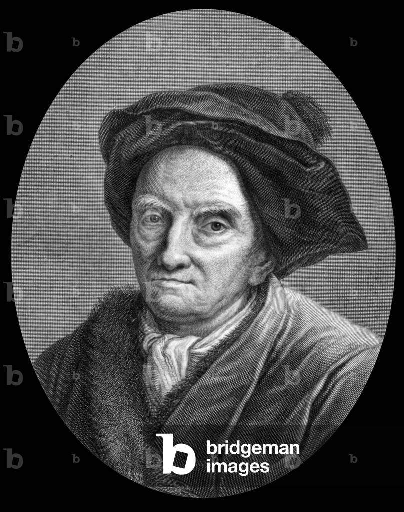 Bernard Le Bovier de Fontenelle (1657-1757) French writer, engraving