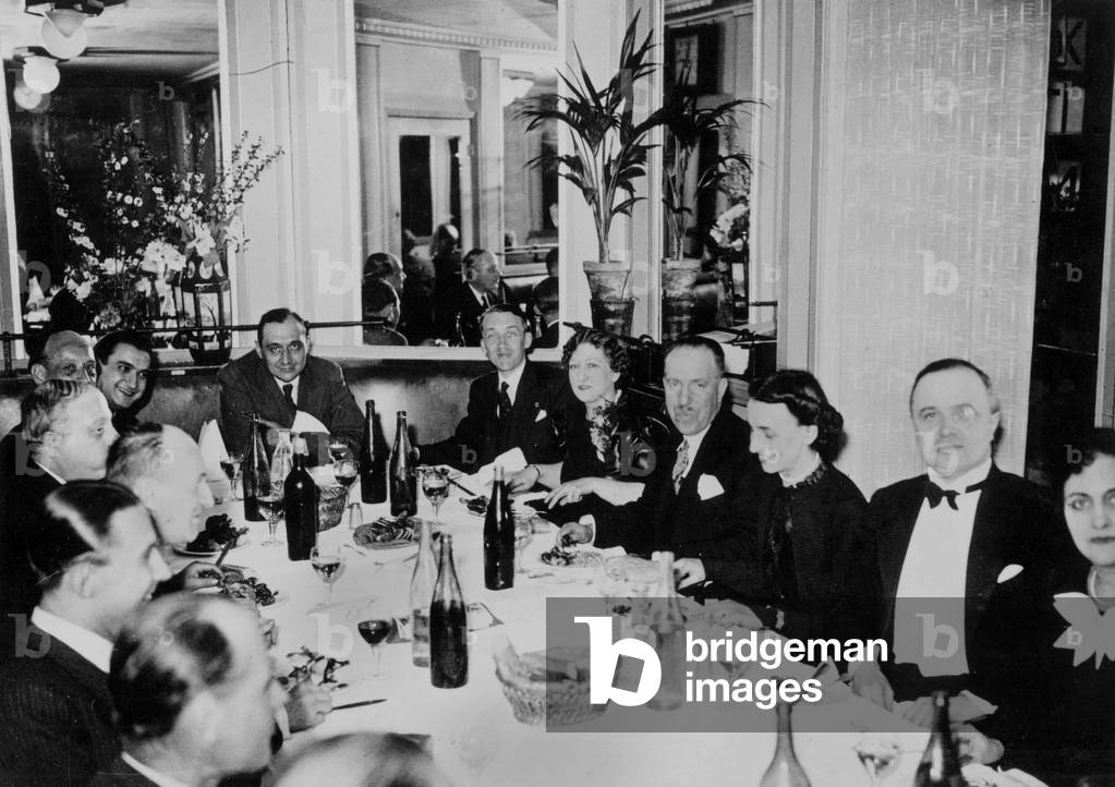 Louis Darquier de Pellepoix was French commissioner for jewish issues under Vichy government undated photo