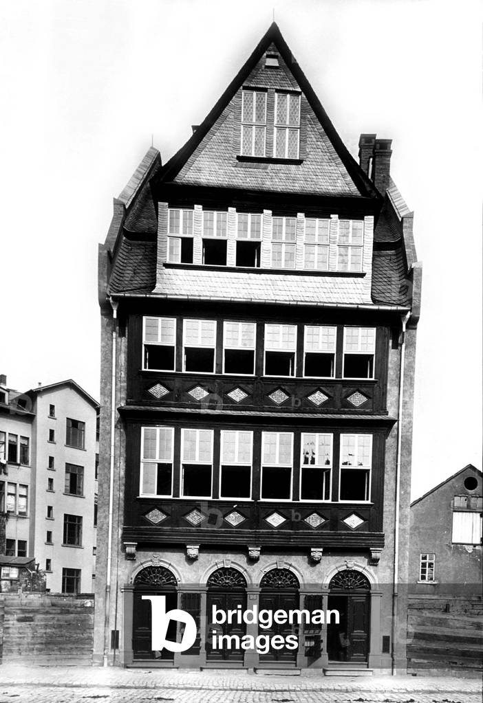 the Rothschild's House in Frankfurt , restored