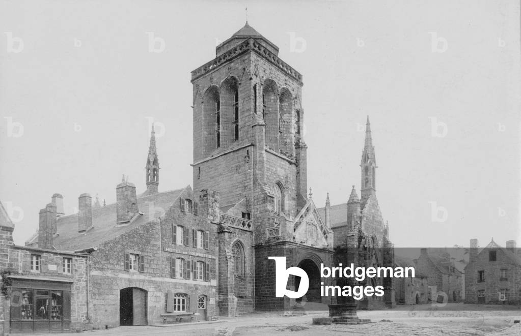 Church in Locronan (Brittany, France), 15th century